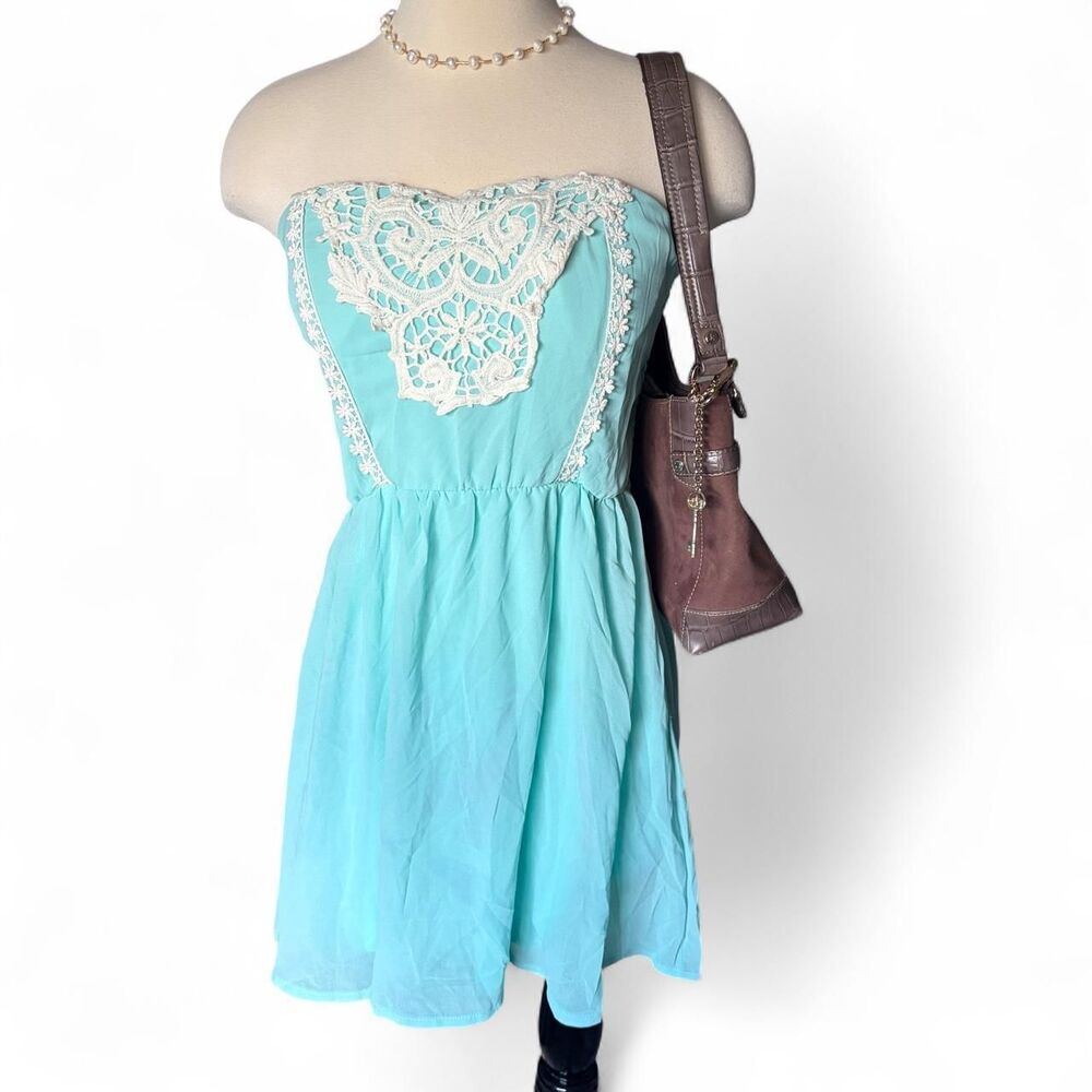 Legend Women's Blue and White Dress